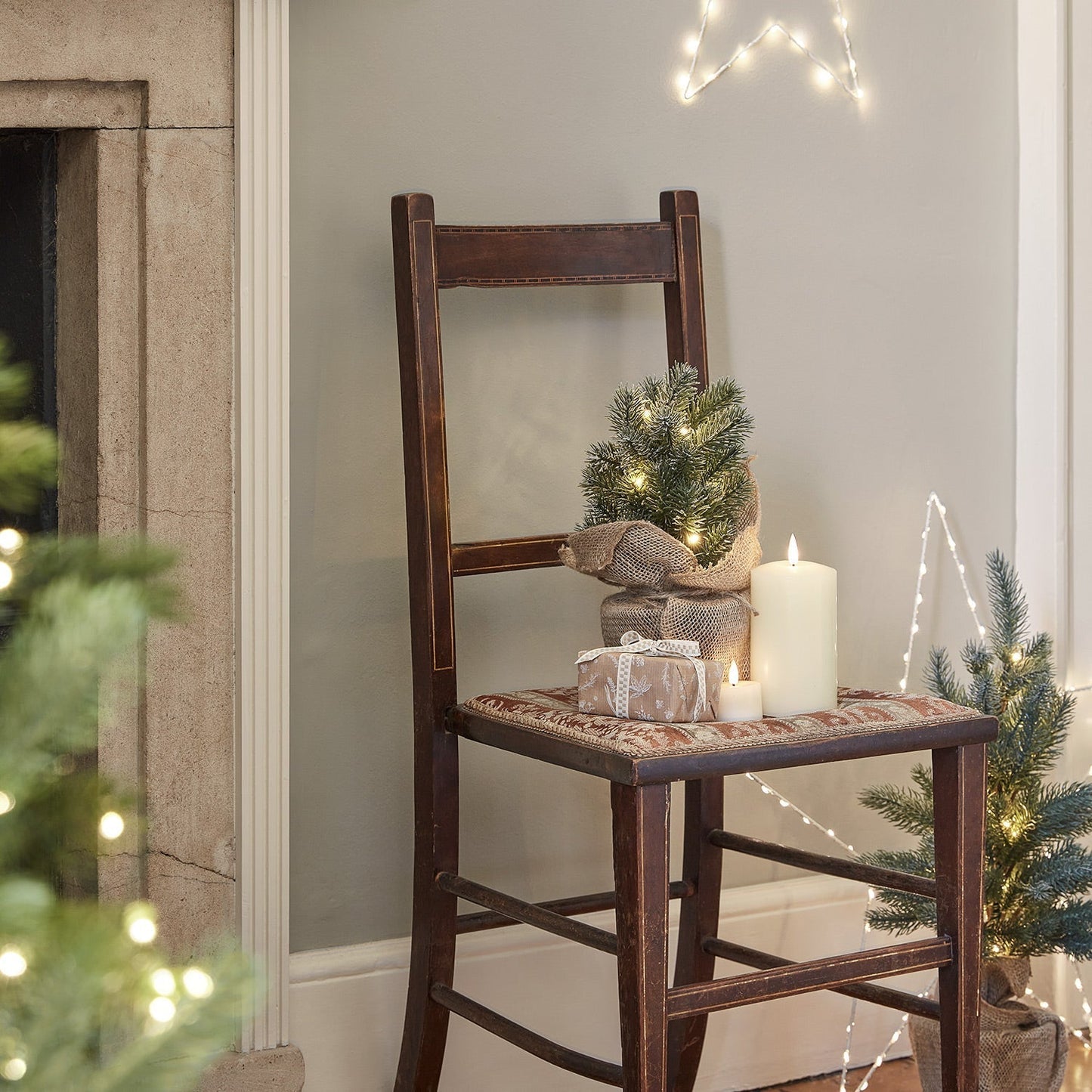 Norvo | Juledekorasjoner Mini Frosted Tree Lights