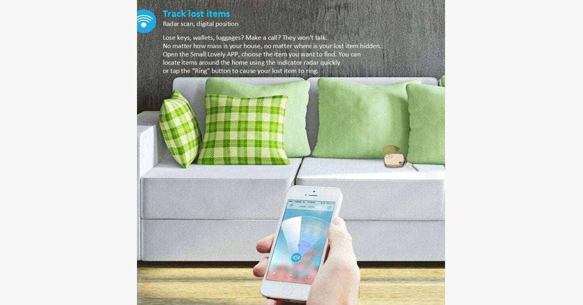 Norvo | Anti-Tap Mini GPS Tracker – Aldri mist viktige ting igjen!