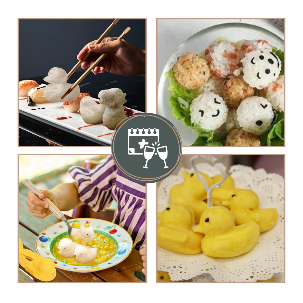 Morsomme design sushi-risform