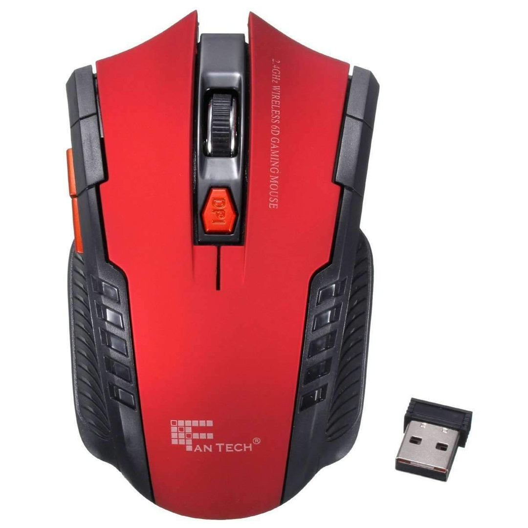 Norvo | Ny 2.4Ghz Mini Bærbar Trådløs Optisk 2000DPI Gaming Mus