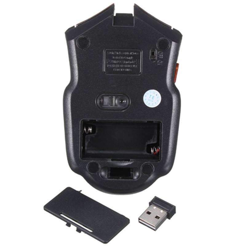 Norvo | Ny 2.4Ghz Mini Bærbar Trådløs Optisk 2000DPI Gaming Mus