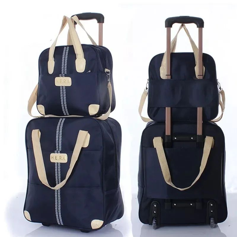 Norvo | 2 i 1 Trolley Reise Bag med en boarding bag