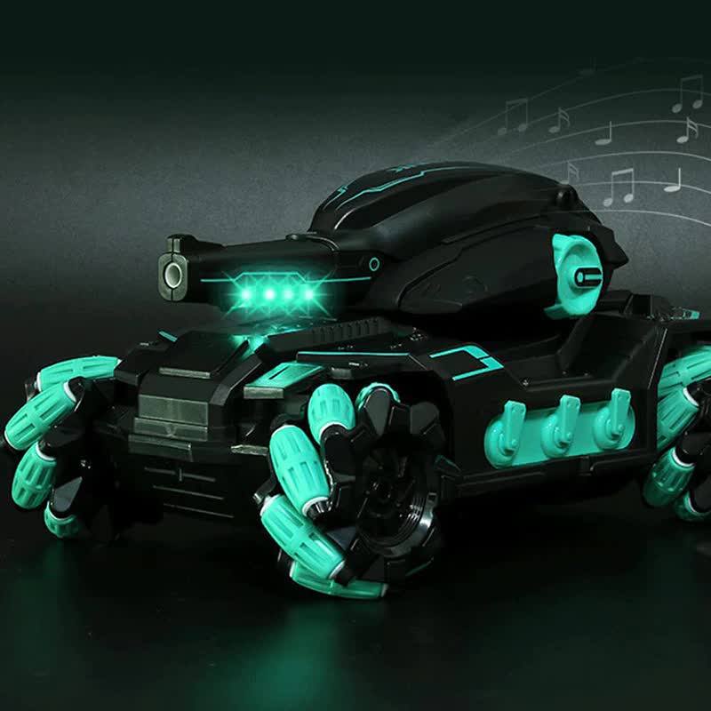 Norvo | AquaBlast | Den ultimate vannkrig opplevelsen - RC Tank med gestkontroll og vannbombe skyter!