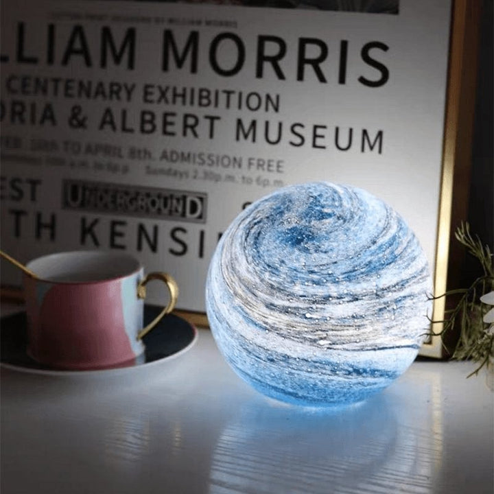 Glass Moon Lamp Norvo