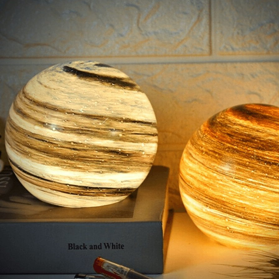 Glass Moon Lamp Norvo