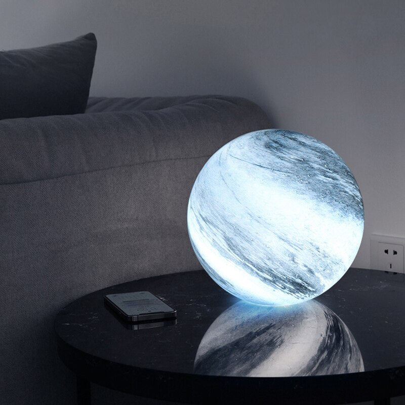 Glass Moon Lamp Norvo