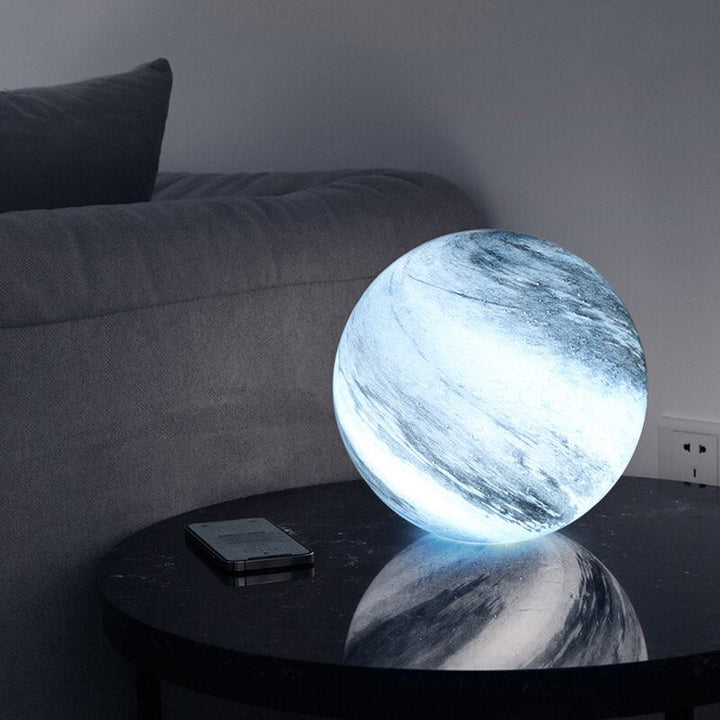 Glass Moon Lamp Norvo