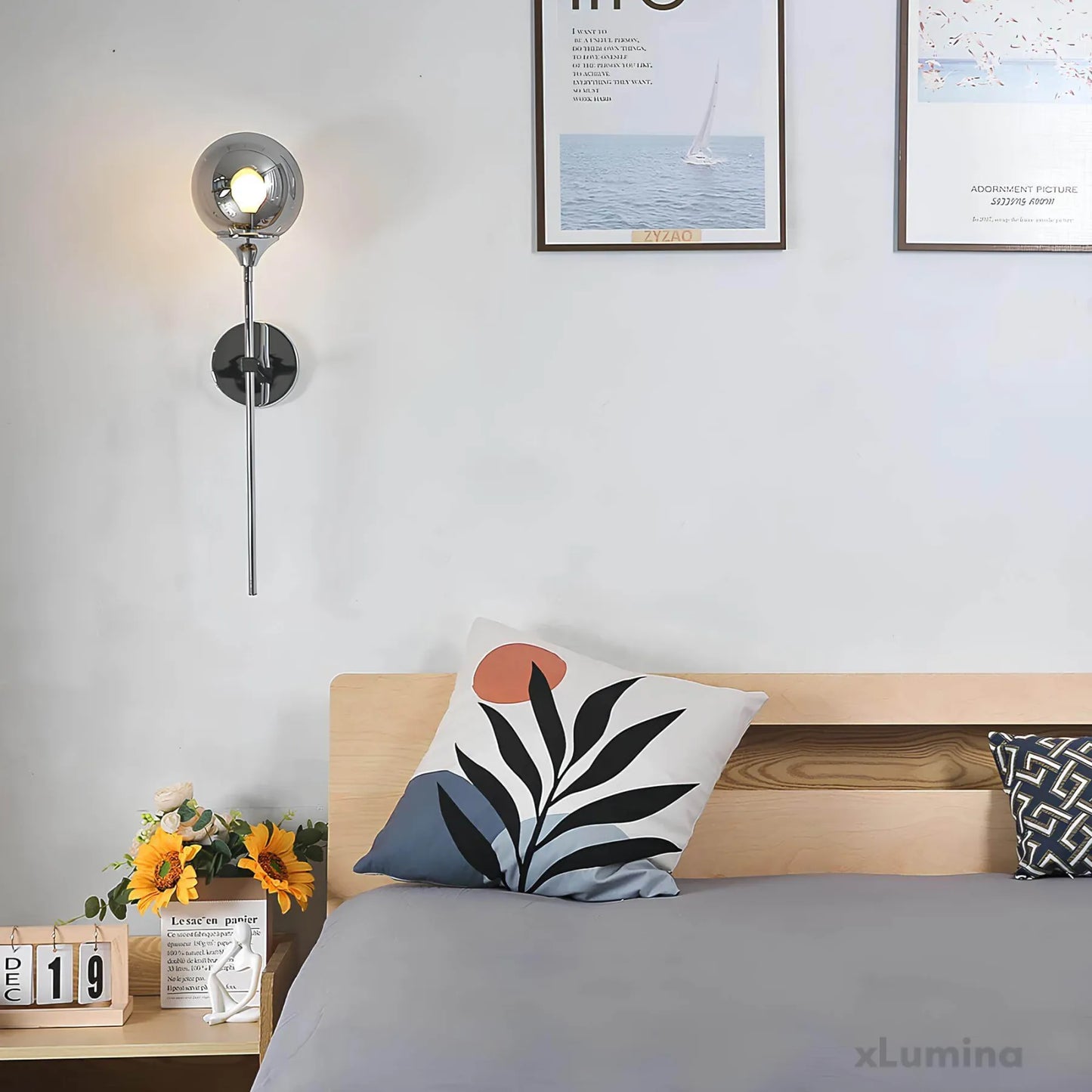 Norvo | – Skandinavisk moderne glassvegglampe