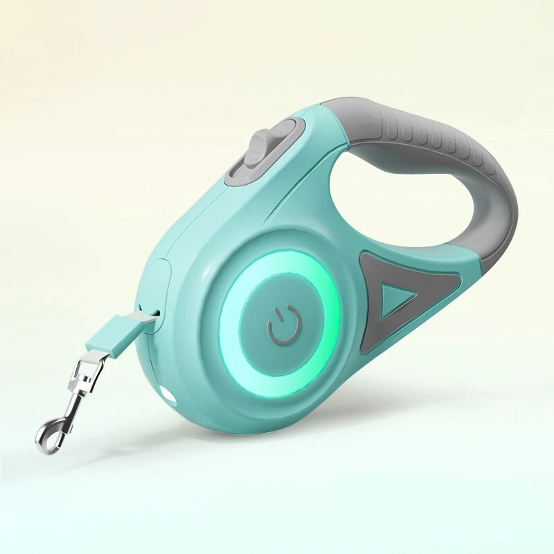 GlowGuard Lysende Hundeleash med Lommelykt Norvo