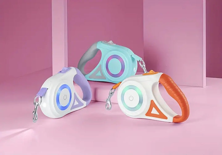 GlowGuard Lysende Hundeleash med Lommelykt Norvo