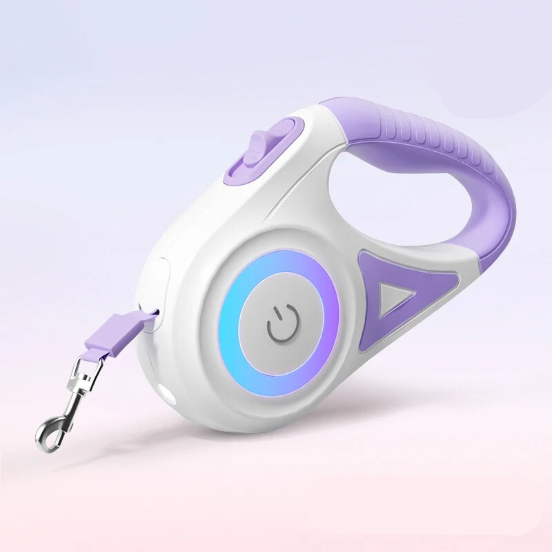 GlowGuard Lysende Hundeleash med Lommelykt Norvo