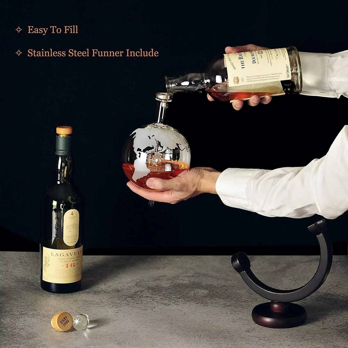 Norvo | Whiske decanter sett