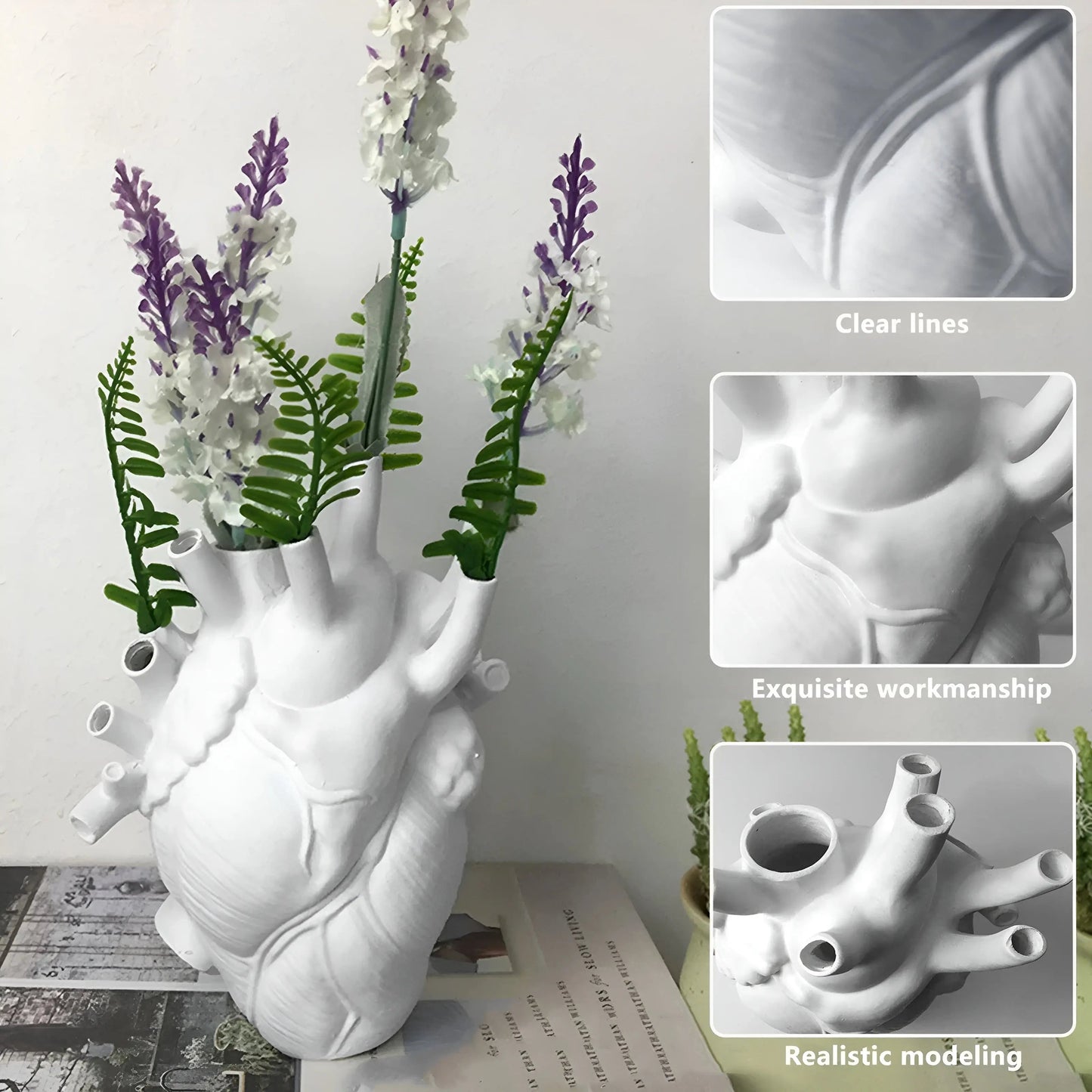 Frendorf | Gresk inspirert hjerteformet vase - Elena