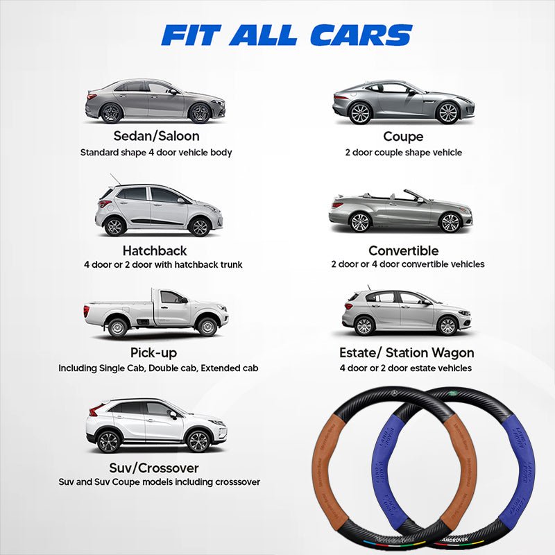 Norvo | HÅNDLÅS – Pustende Ruggfri Rattdeksel for Behagelig Kjøring