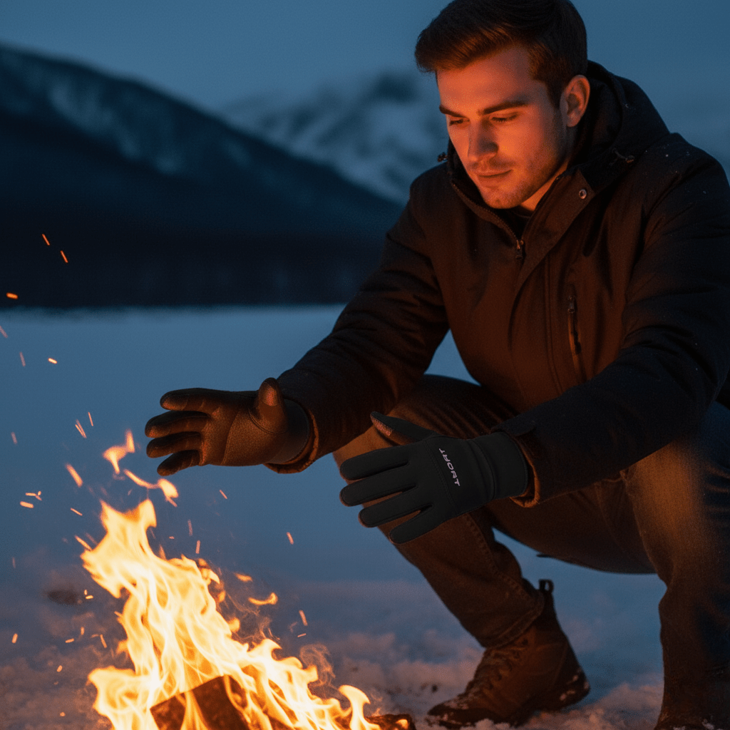 Norvo | GRIPTHERM – Vanntette Termisk Fotballhansker for Utendørs Sport
