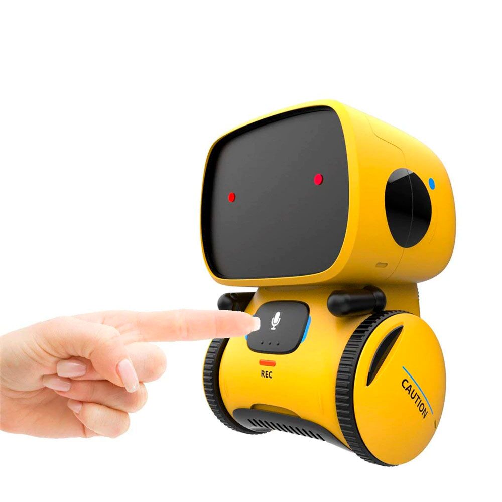 Norvo | Groovebot Mini – Dansende og Syngende Interaktiv Robot for Barn – Tale Kommando & Lydopptak
