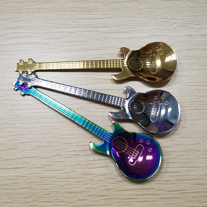 Guitar Formed Coffee Spoon | Norvo