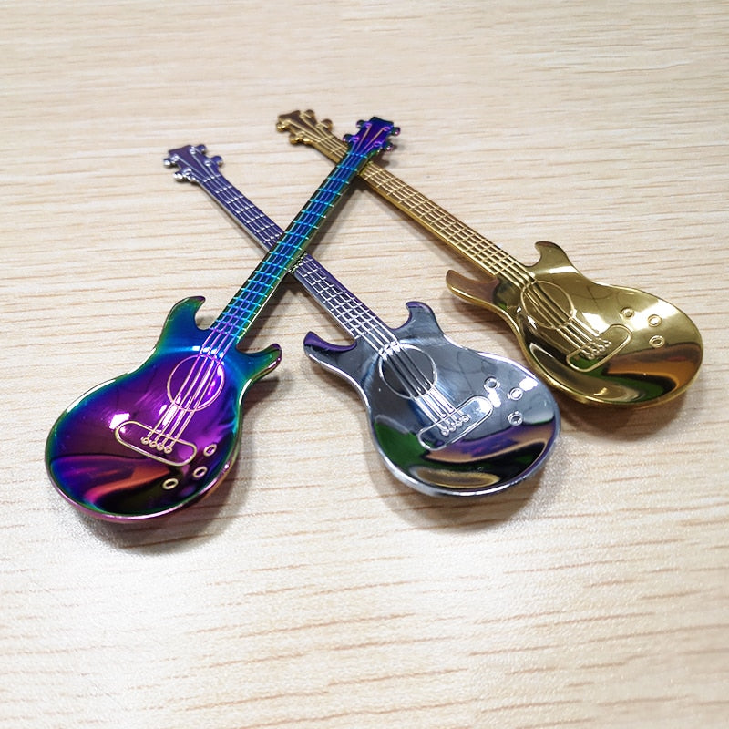 Guitar Formed Coffee Spoon | Norvo
