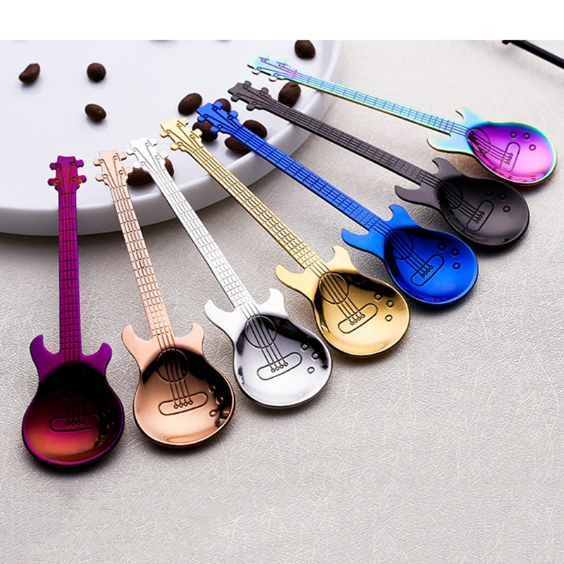 Guitar Formed Coffee Spoon | Norvo