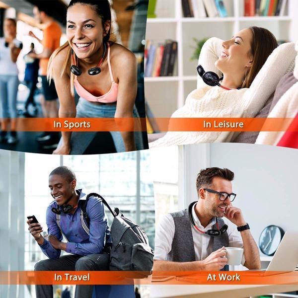 Norvo | Battery Mini Neck Fans