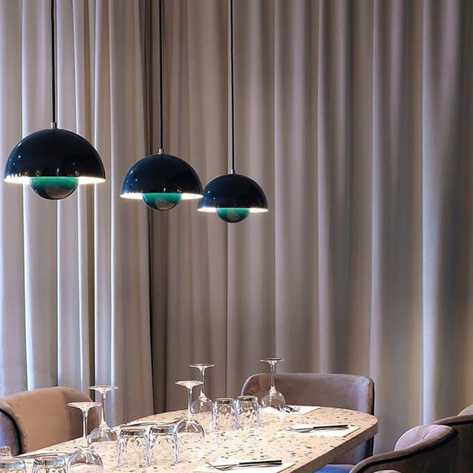 Norvo | Halvrund Macaron Skandinavisk Lampe for et stilig og koselig interiør