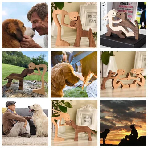 Håndlaget hundefigur - HeartBond Norvo