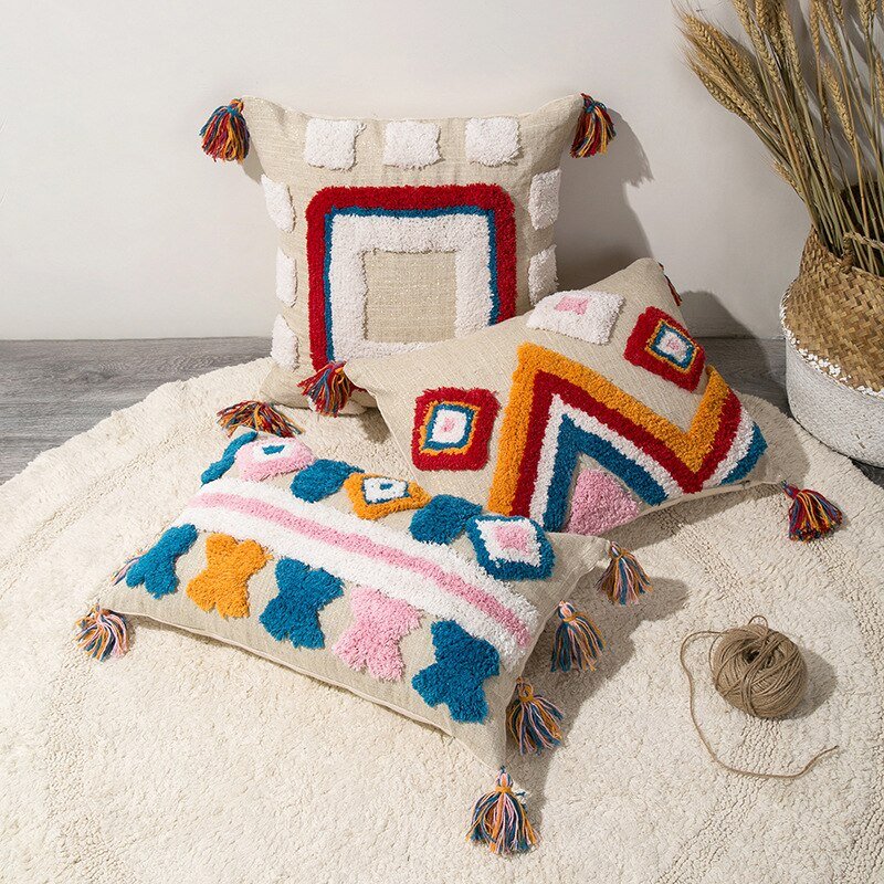 Norvo | Håndlaget marokkansk boho stil putevar