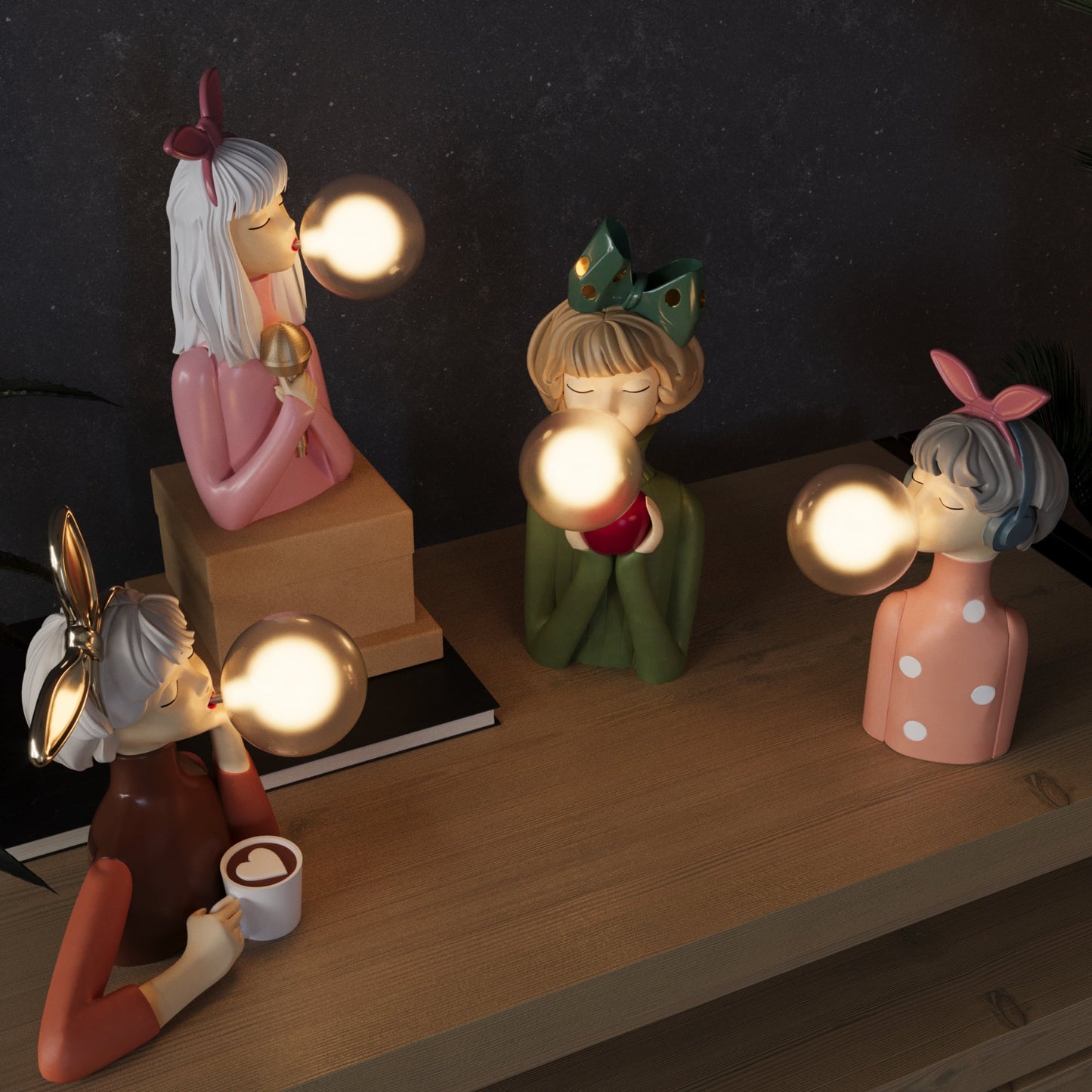 Frendorf | Håndlaget Bordlampe - CraftGlow
