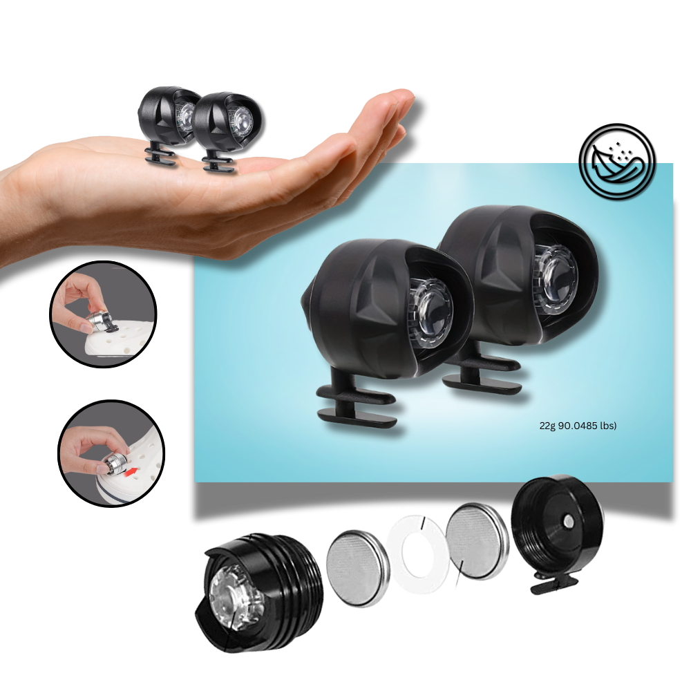 Håndfrie Vanntette Crocs-Lys