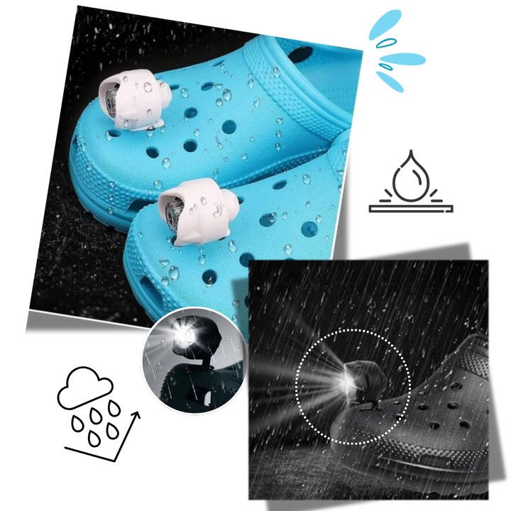 Håndfrie Vanntette Crocs-Lys