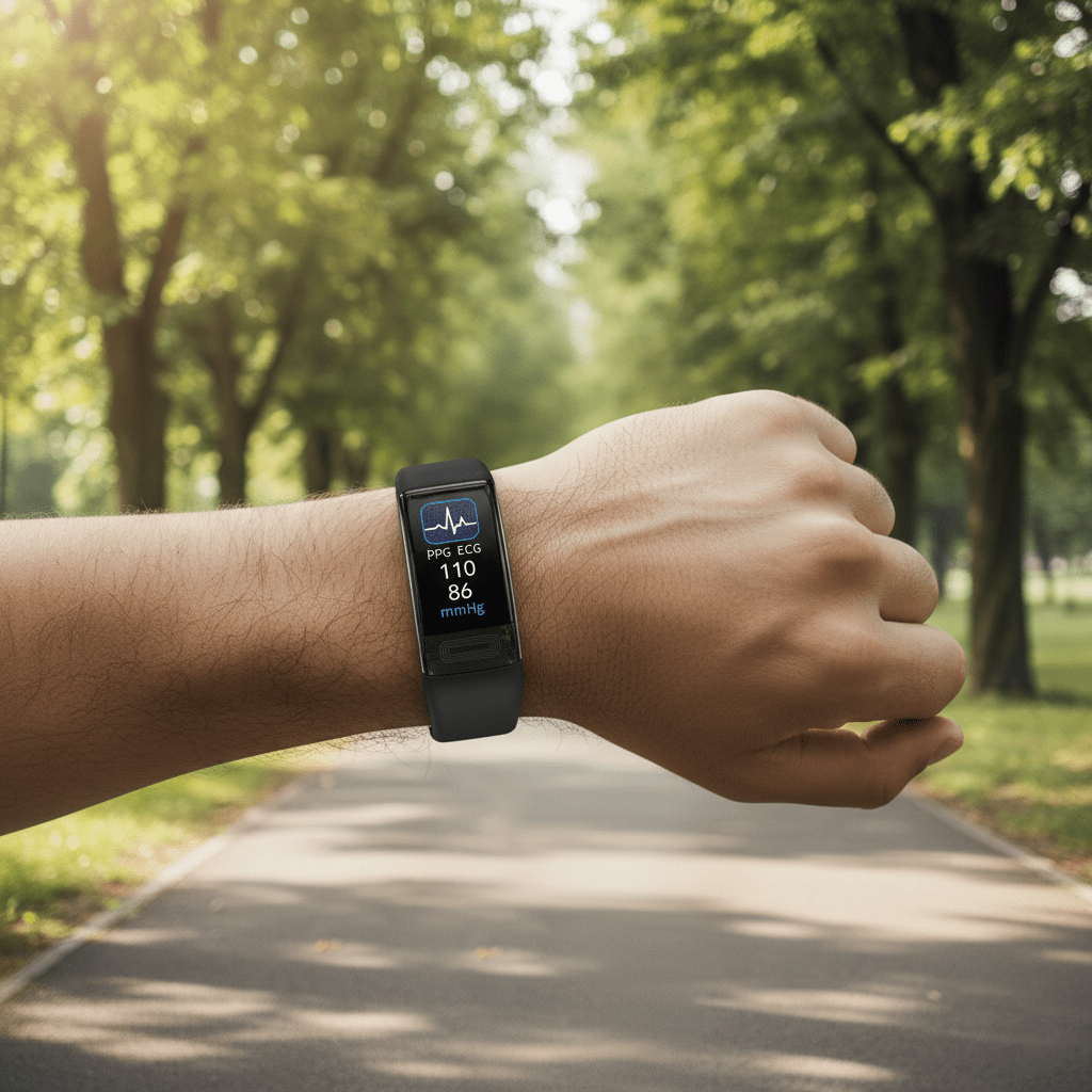 Norvo | PulseSync – Smart armbånd med blodtrykk, EKG & hjerterytmeovervåker