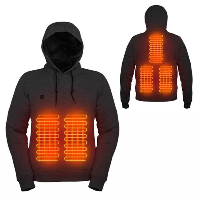 Norvo | HeatWear Hettegenser – Innovativ oppvarmet hettegenser med justerbar temperatur