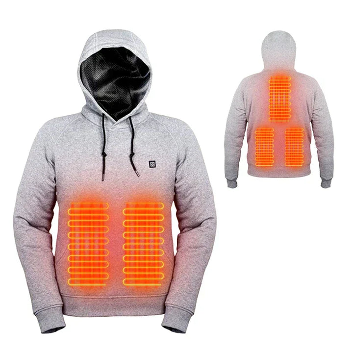 Norvo | HeatWear Hettegenser – Innovativ oppvarmet hettegenser med justerbar temperatur