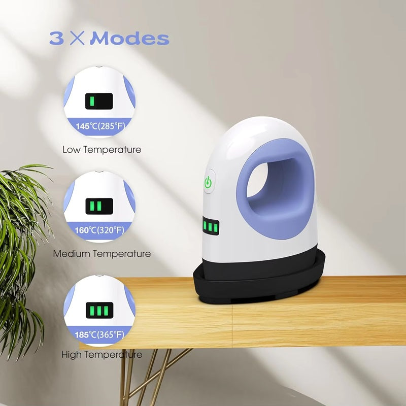 Norvo | Bærbar Mini Varmpressemaskin for Skjorter og Håndverk