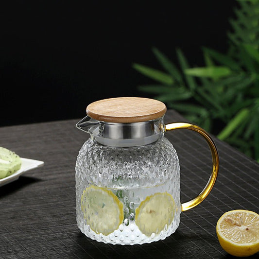 Norvo | Varmeresistent ribbet glasskanne