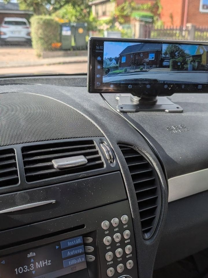 Norvo | CarVision Pro – Smart Bilskjerm med Apple CarPlay, Android Auto & Dashkamera