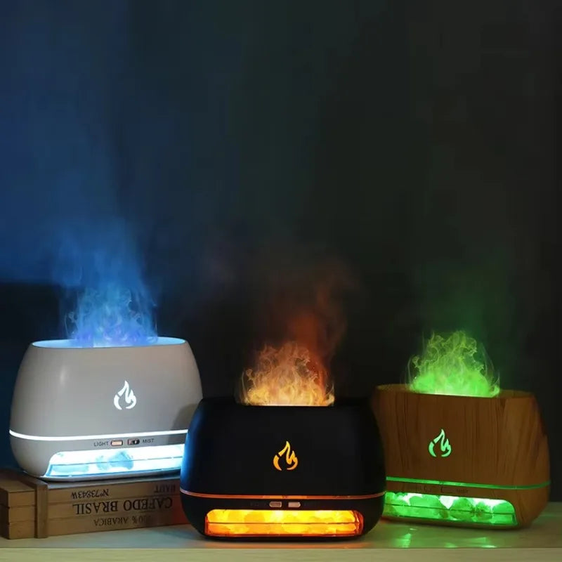 Norvo | Himalayasalt Aroma Diffuser med Ambient Belysning - SaltSerenity
