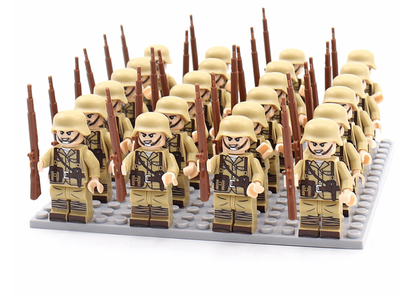 Norvo | HistoryBlocks – Samlebare historiske figurer lekesett (21 stk)