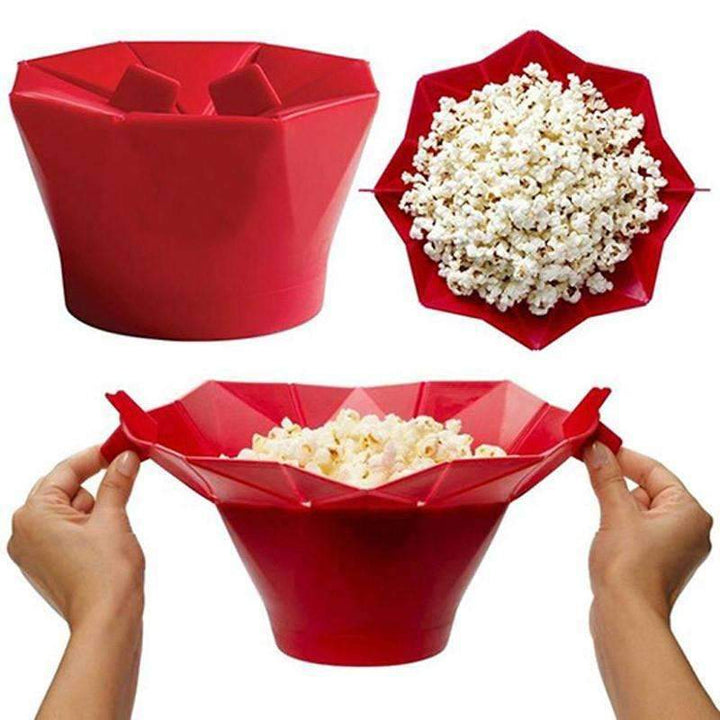 Norvo | Mikrobølgeovn Popcornmaskin - Kan lage utrolig deilig popcorn hvor som helst, når som helst!