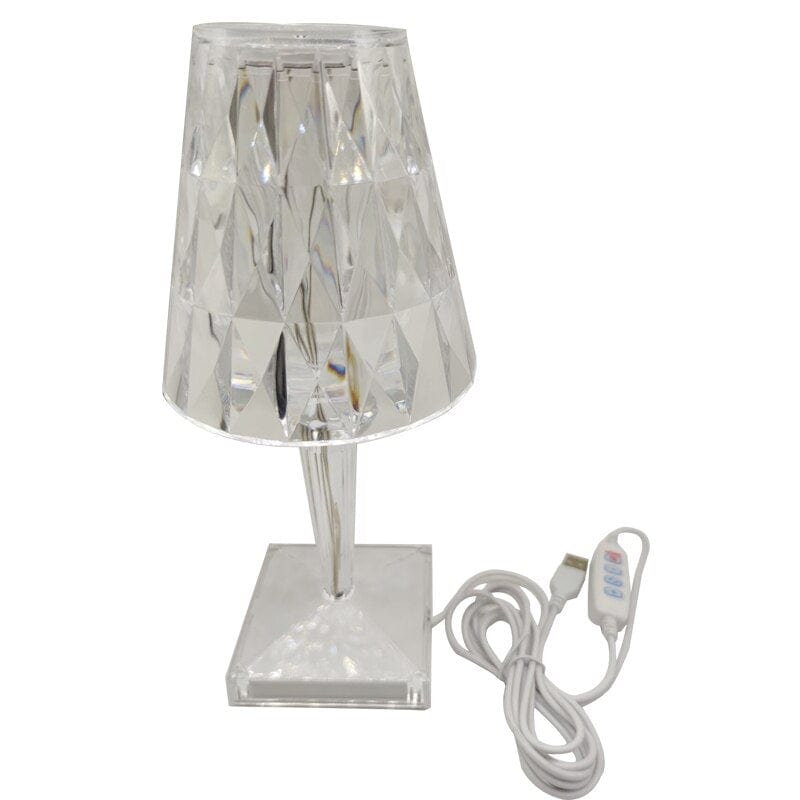 Norvo | CrystaLamp - LED Bordlampe laget av Diamantkrystall