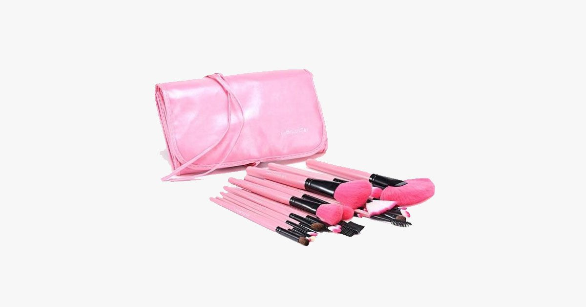 Norvo | 24-deler Pink Glory Penselsett