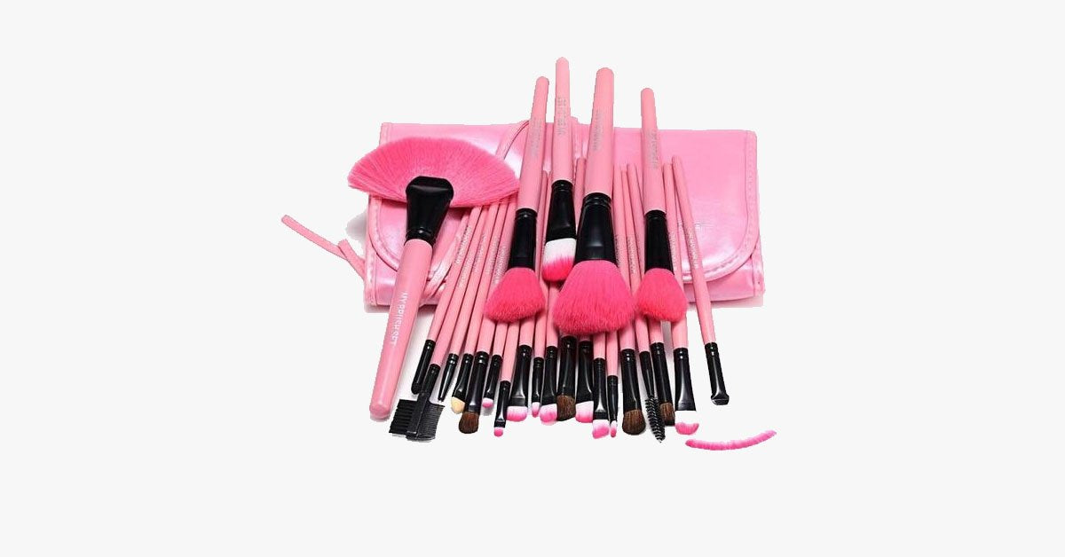 Norvo | 24-deler Pink Glory Penselsett