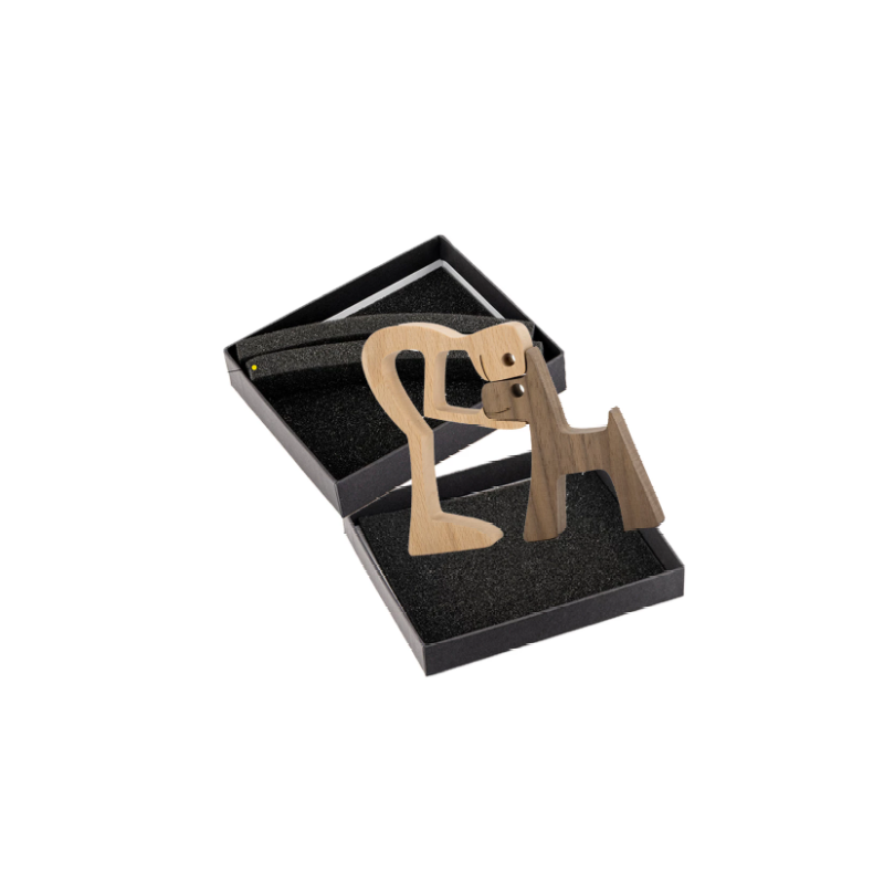 WoodenSculpt – Håndlaget Tre Skulptur for Interiør Norvo