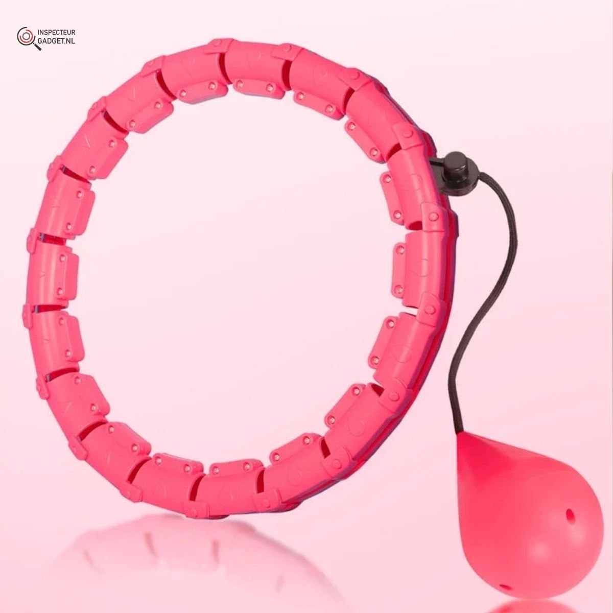 Norvo | Hula Fitness Vekthula – Justerbar Smart Hoop for Helkroppsøkt