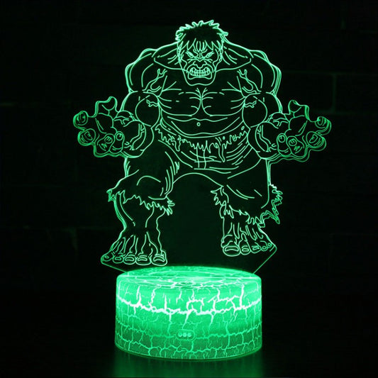 Norvo | 3D Lampe Marvel Hulk