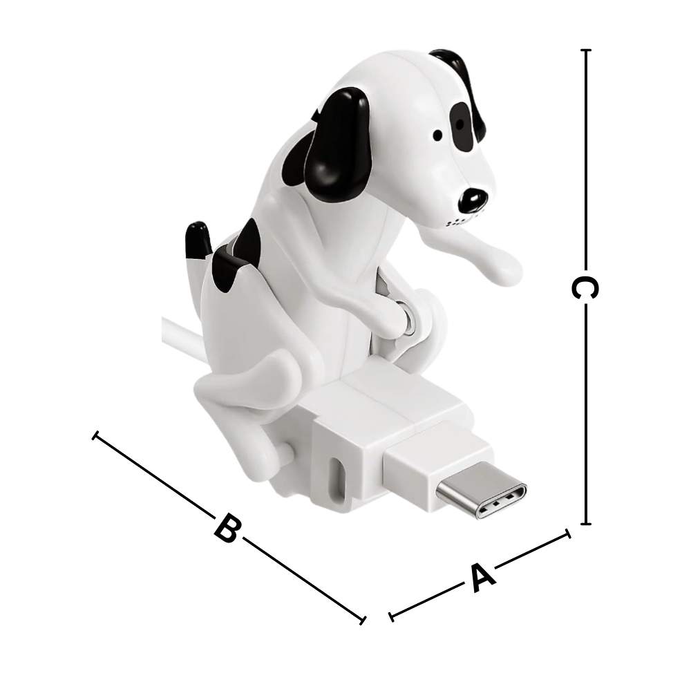"Humping dog" hurtigladekabel