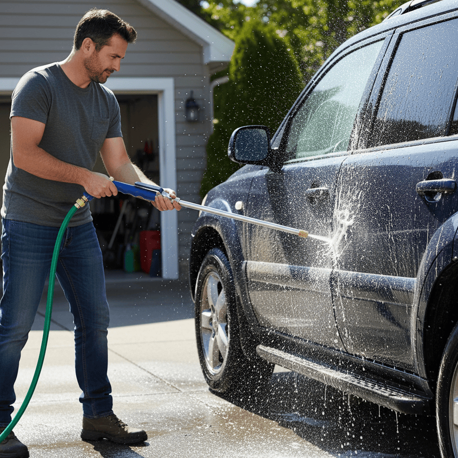 Norvo | HYDROFORCE POWER WASHER – Høytrykk Rengjøringsstang for Hjem & Utendørs Bruk