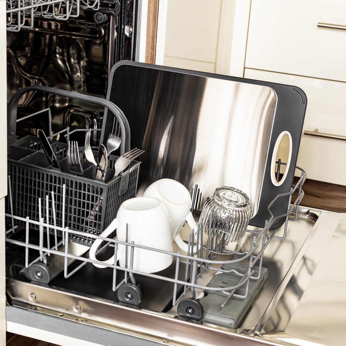 Frendorf | Hygienisk Rustfritt Stål Skjærefjøl - SteelSafe