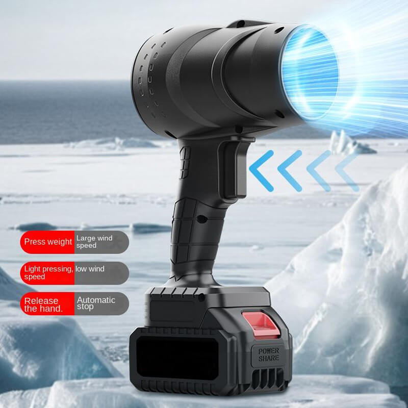 Norvo | AirBlast Pro Høyttrykk Luftblåser – Kraftig Trådløs Rengjøringsverktøy for Bil, Hjem og Hage