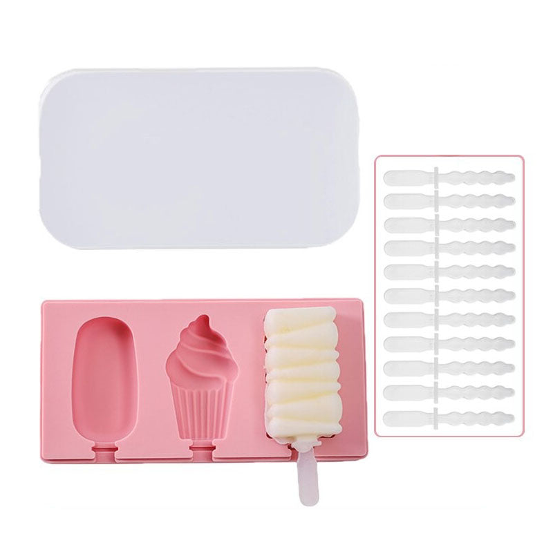 Iskremform Popsicleformer med lokk DIY Hjemmelaget Is Lollyform | Norvo